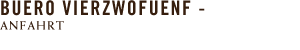 Büro Vierzwofünf Anfahrt